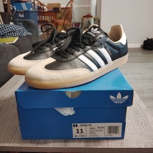 Adidas Samba OG Men's Black and White Shoes